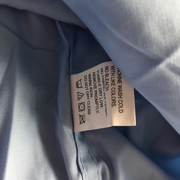 Featherlite Men’s Button Down Shirt Size 2XL Blue - Picture 6 of 7